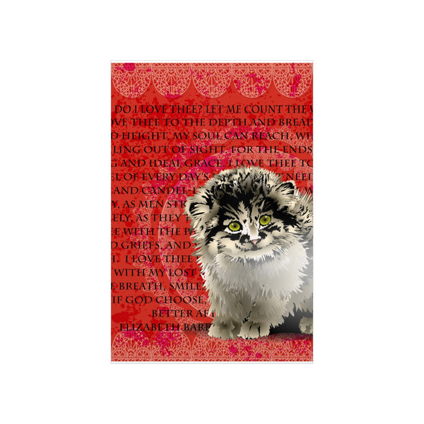 Pallas Cat Love Premium Matte vertical posters