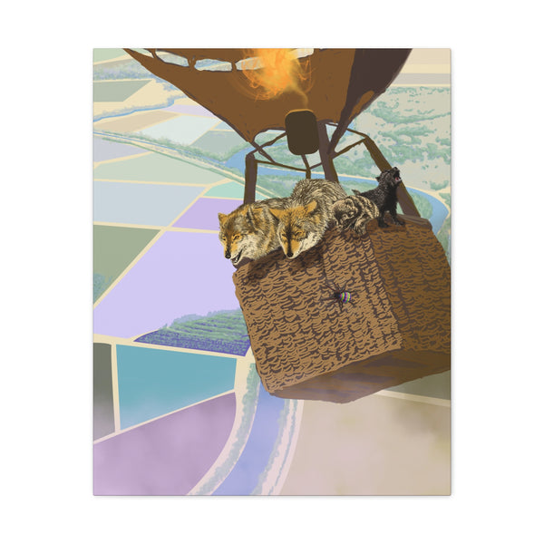 Wolves Adventure  Canvas Gallery Wraps