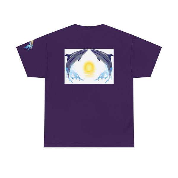 Dolphin Love Unisex Heavy Cotton Tee