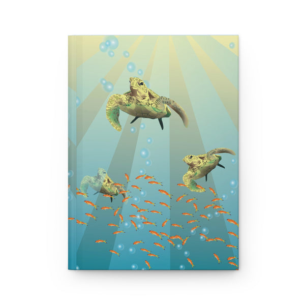 Sea Tutles Hardcover Journal Matte