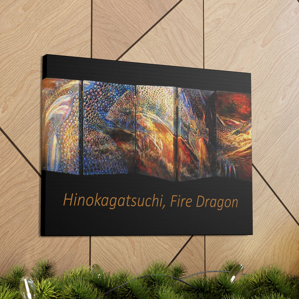 Fire Dragon Canvas Gallery Wraps