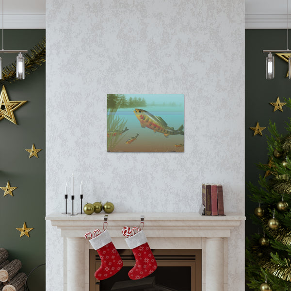 Golden Trout Canvas Gallery Wraps