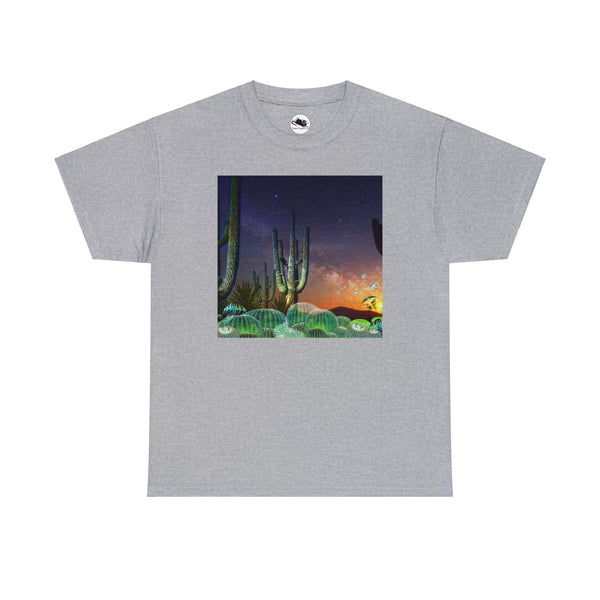 Cactus Glow Unisex Heavy Cotton Tee