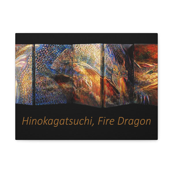 Fire Dragon Canvas Gallery Wraps