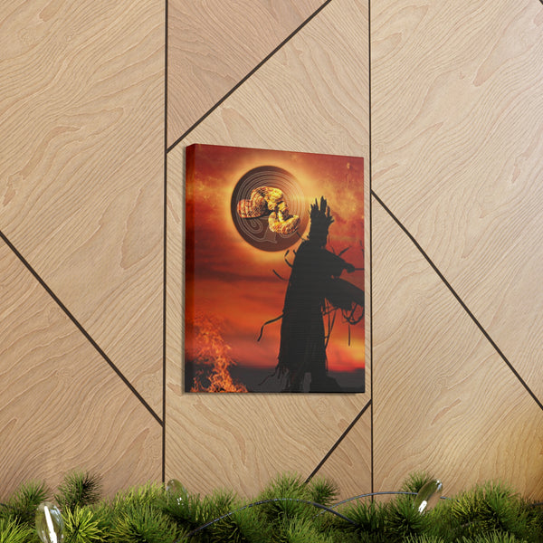 Snake Shaman Canvas Gallery Wraps