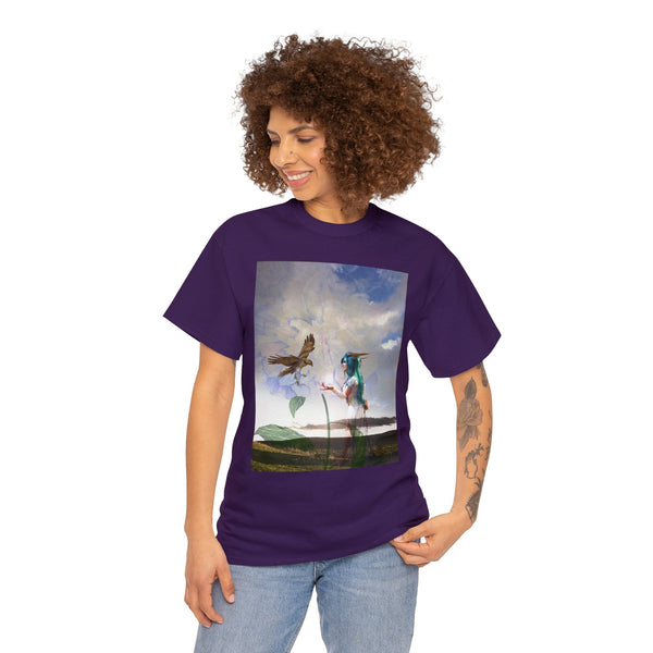 Hawk Goddess Unisex Heavy Cotton Tee