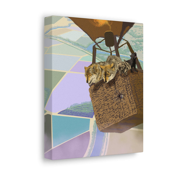 Wolves Adventure  Canvas Gallery Wraps