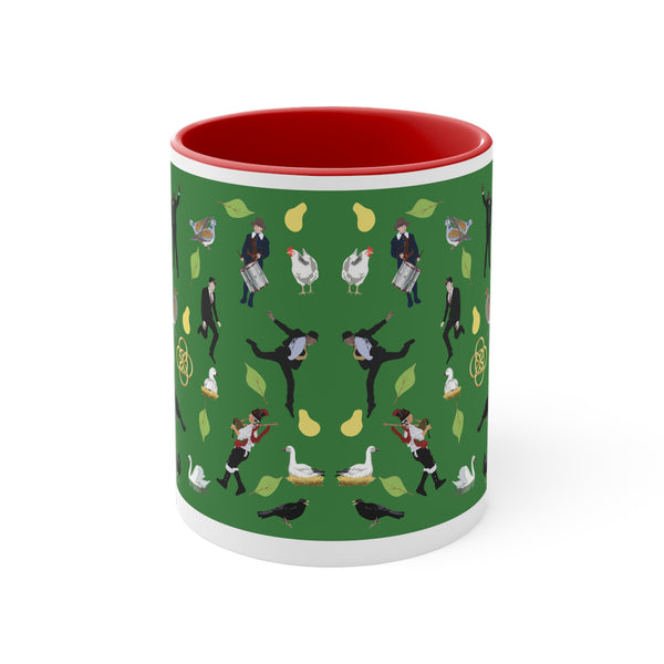 12 Days of Christmas Accent Coffee Mug, 11oz