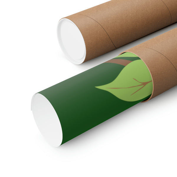 Four Colly Birds of Christmas Premium Matte vertical posters