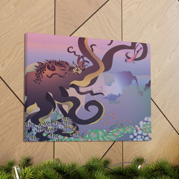 Kracken Canvas Gallery Wraps