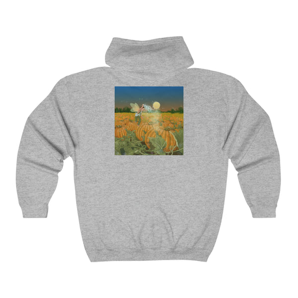 Pumpkin Fairy Unisex Heavy Blend™ Full Zip Hooded Sweatshirt