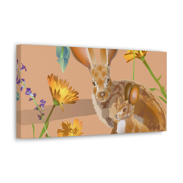 Jackrabbits Canvas Gallery Wraps