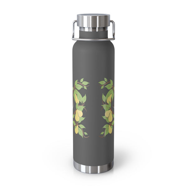 Partridge N Pear Copper Vacuum Insulated Bottle, 22oz