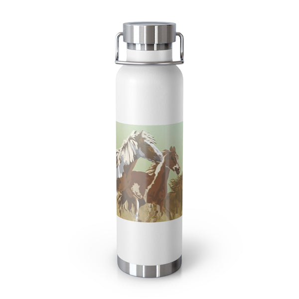 Mustangs Copper Vacuum Insulated Bottle, 22oz