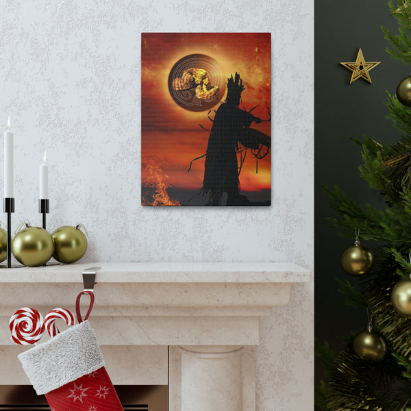 Snake Shaman Canvas Gallery Wraps