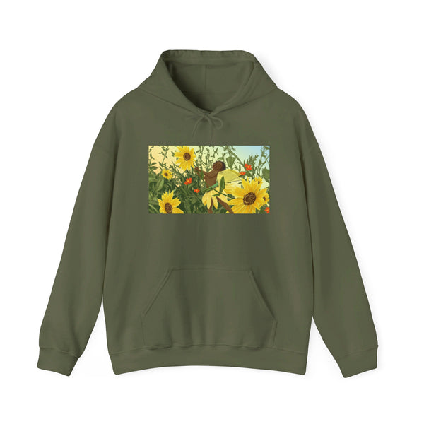 Sunflower Fairy Unisex Heavy Blend™ Hooded Sweatshirt