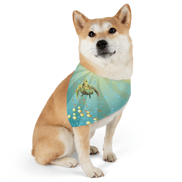 Sea Life Pet Bandana Collar