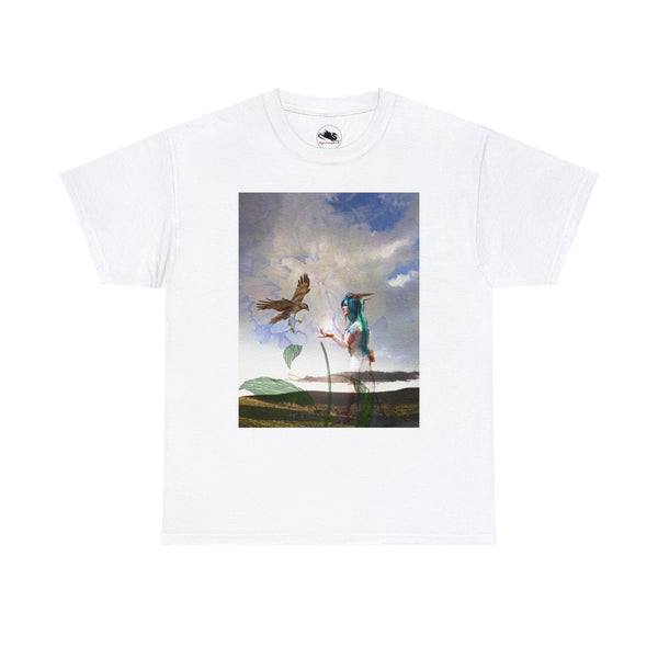 Hawk Goddess Unisex Heavy Cotton Tee