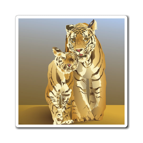 Tiger Love Magnet