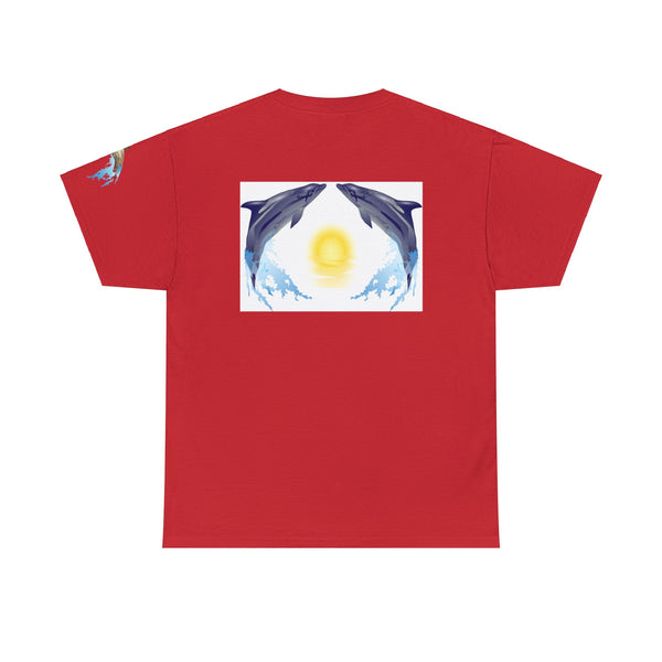 Dolphin Love Unisex Heavy Cotton Tee