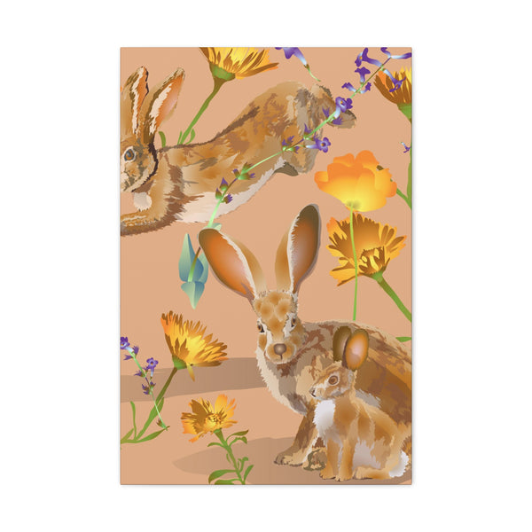 Jackrabbits Canvas Gallery Wraps