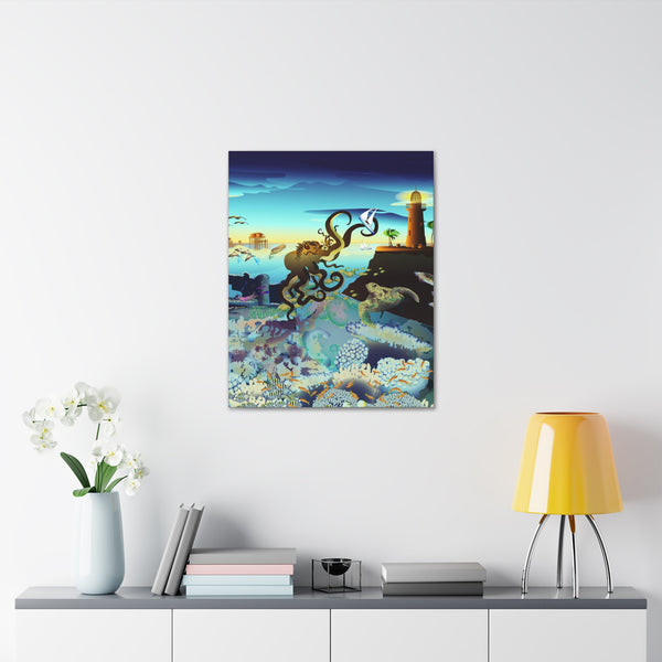 Above and Below Biscayne Bay  Canvas Gallery Wraps