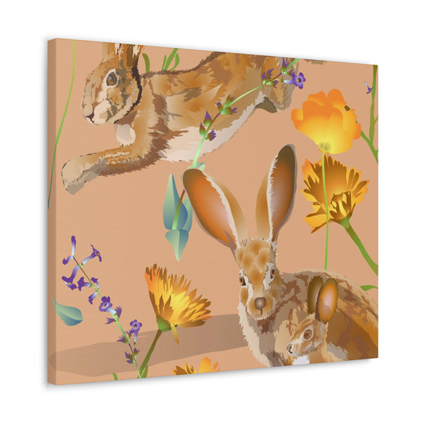Jackrabbits Canvas Gallery Wraps