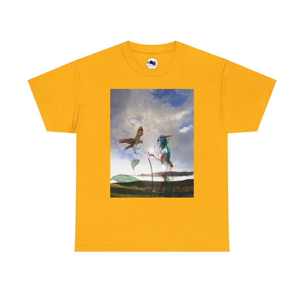 Hawk Goddess Unisex Heavy Cotton Tee