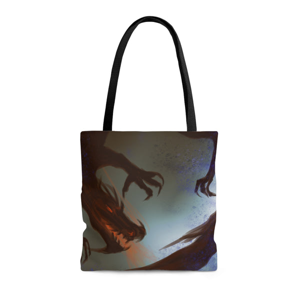 Flying Dragon AOP Tote Bag
