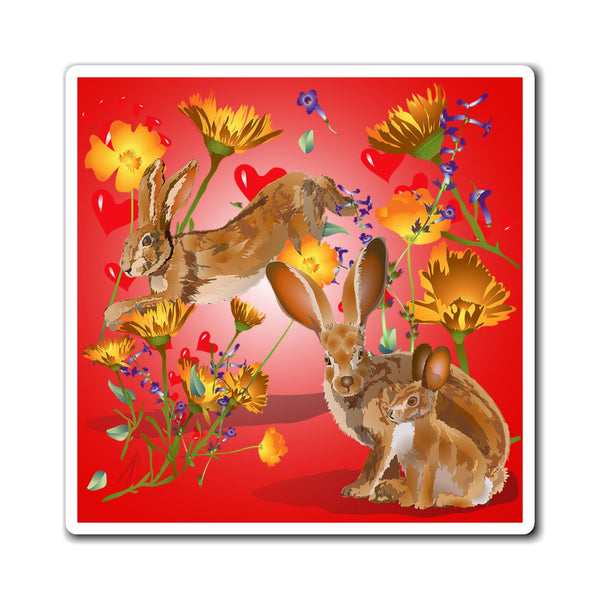 Jackrabbit Love Magnet