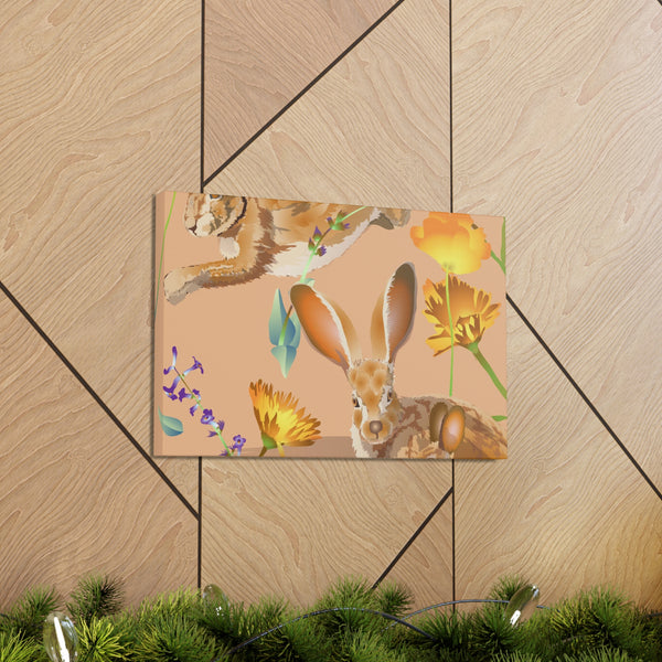 Jackrabbits Canvas Gallery Wraps