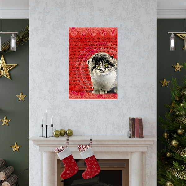 Pallas Cat Love Premium Matte vertical posters