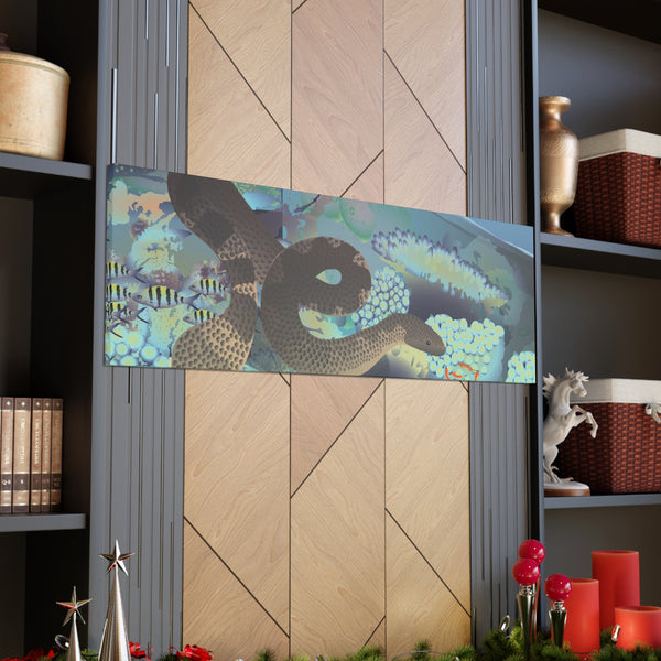 Sea Snake Canvas Gallery Wraps