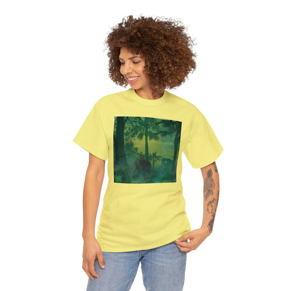 Jungle Panther Unisex Heavy Cotton Tee