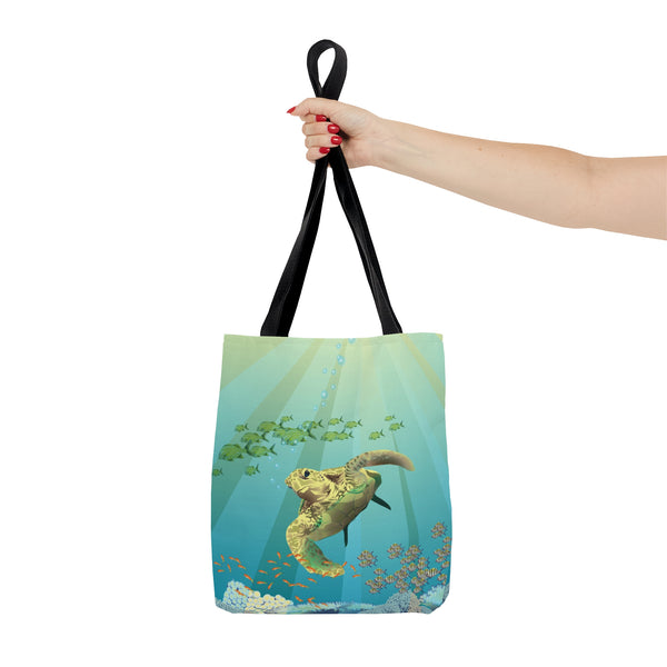 Sea Life AOP Tote Bag