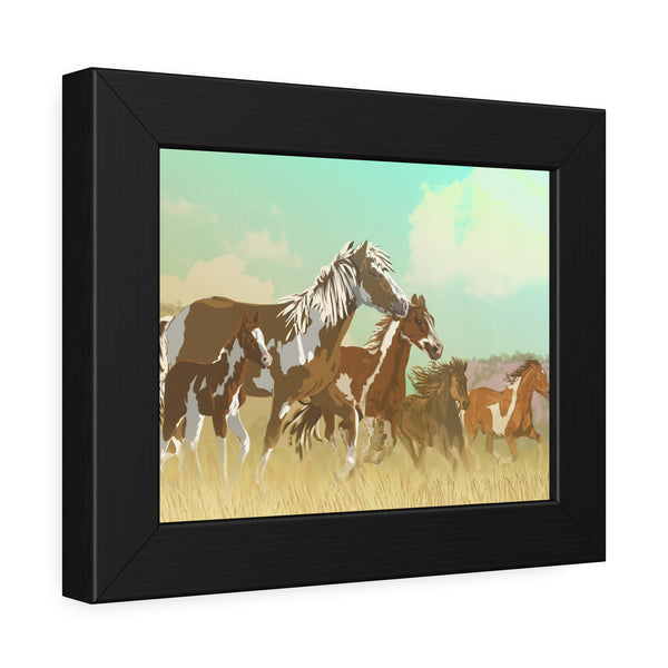 Mustangs Framed Paper Posters