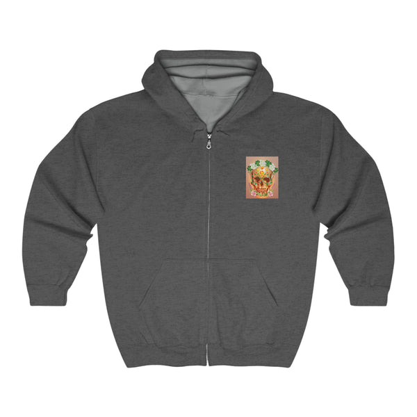 Dia de Muertos Unisex Heavy Blend™ Full Zip Hooded Sweatshirt