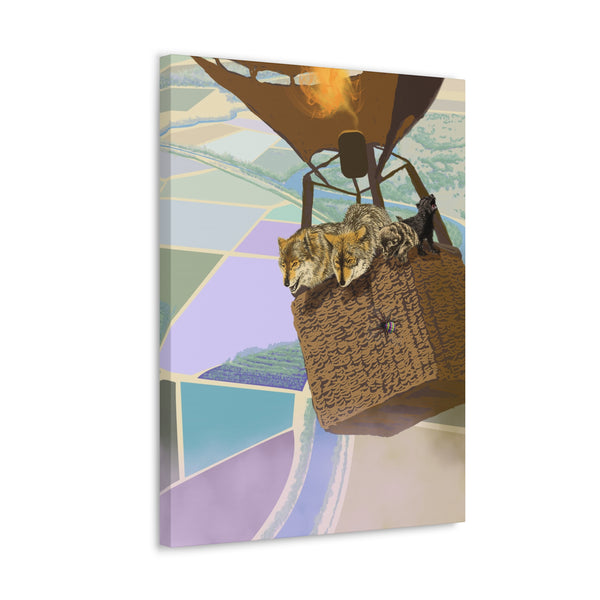 Wolves Adventure  Canvas Gallery Wraps