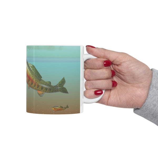 Golden Trout Ceramic Mug 11oz