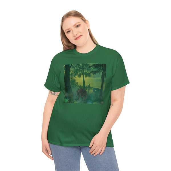 Jungle Panther Unisex Heavy Cotton Tee