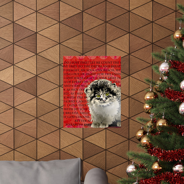 Pallas Cat Love Premium Matte vertical posters