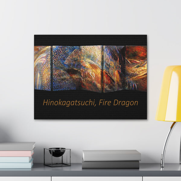 Fire Dragon Canvas Gallery Wraps
