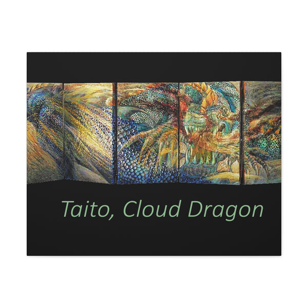 Cloud Dragon Canvas Gallery Wraps