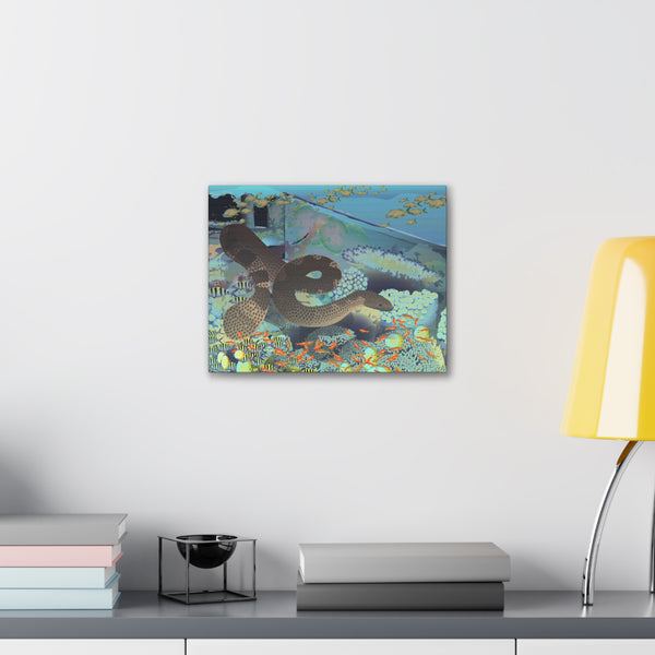 Sea Snake Canvas Gallery Wraps