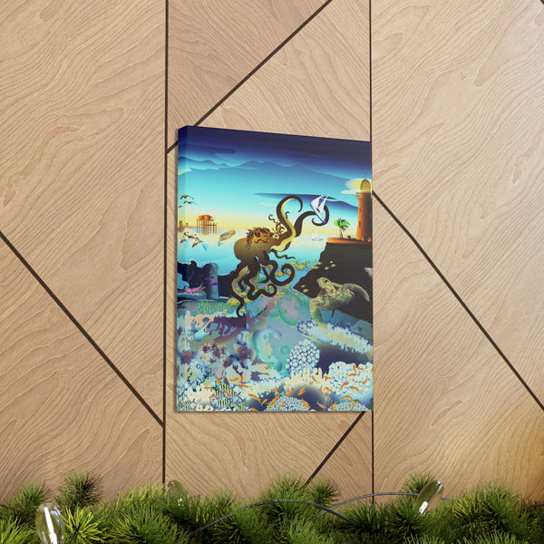 Above and Below Biscayne Bay  Canvas Gallery Wraps