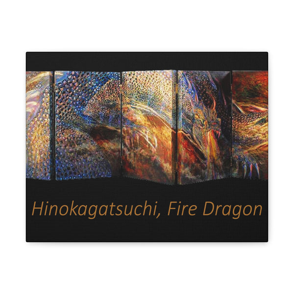 Fire Dragon Canvas Gallery Wraps