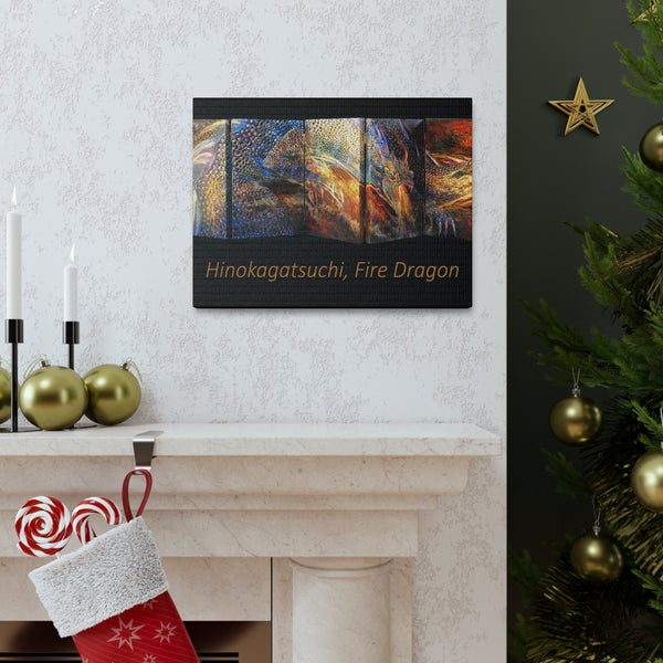Fire Dragon Canvas Gallery Wraps