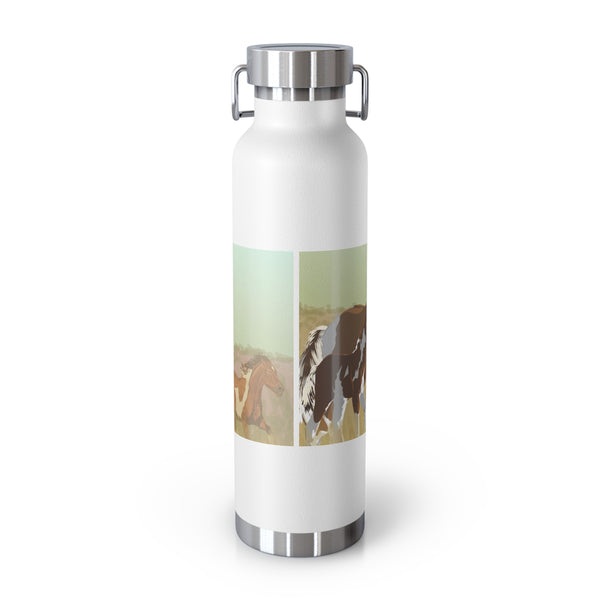 Mustangs Copper Vacuum Insulated Bottle, 22oz