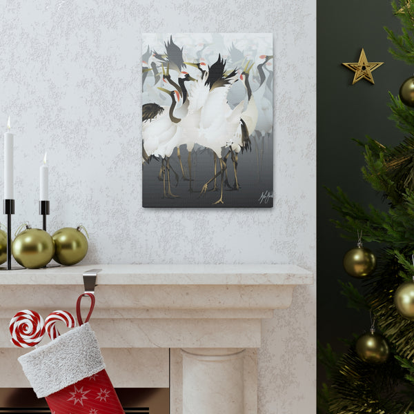 Lucky Cranes Canvas Gallery Wraps