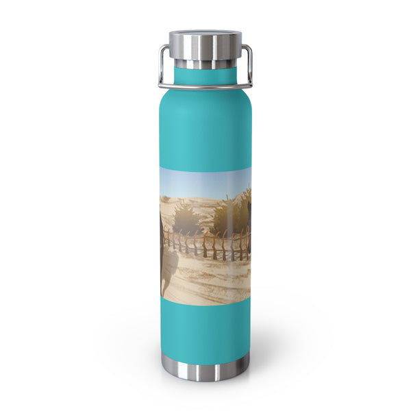 Hank and Friends Copper Vacuum Insulated Bottle, 22oz